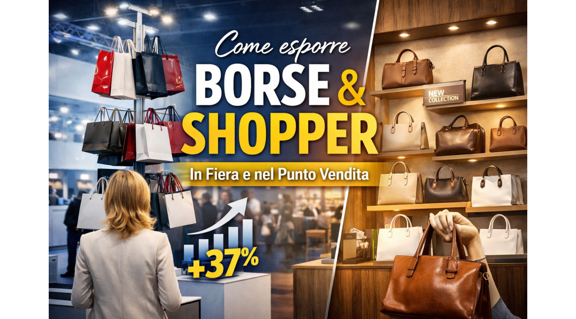 COME ESPORRE BORSE E SHOPPER IN FIERA E NEL PUNTO VENDITA 