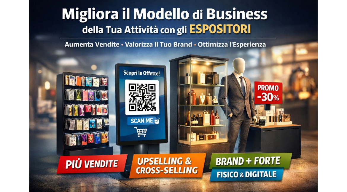 COME MIGLIORARE IL MODELLO DI BUSINESS DELLA TUA ATTIVITA' CON GLI ESPOSITORI