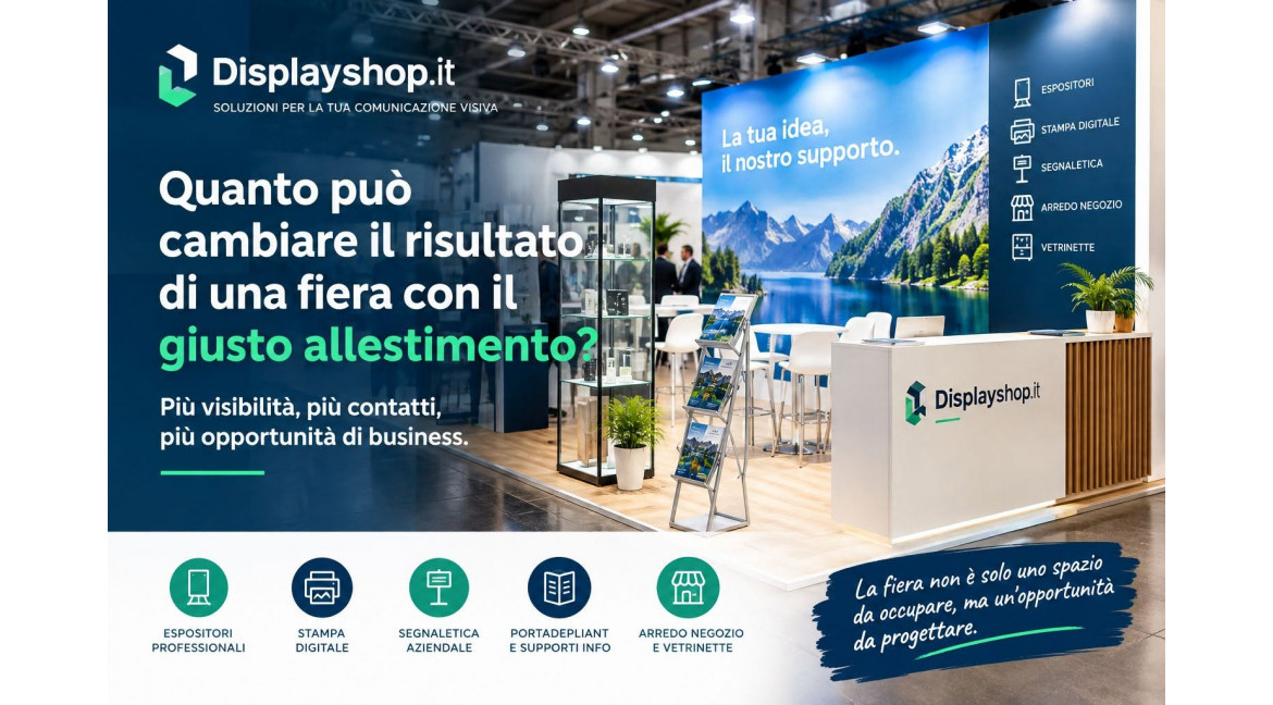 QUANTO PUO' CAMBIARE IL RISULTATO DI UNA FIERA GRAZIE AL GIUSTO ALLESTIMENTO